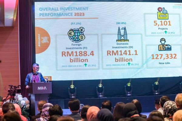 Tengku Zafrul表示，马来西亚预计今年批准的投资将超过去年的纪录